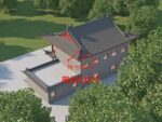 编号275：24.2*11.9米四合院全套施工图纸设计图纸 自建房图纸 提供材料及技术支持