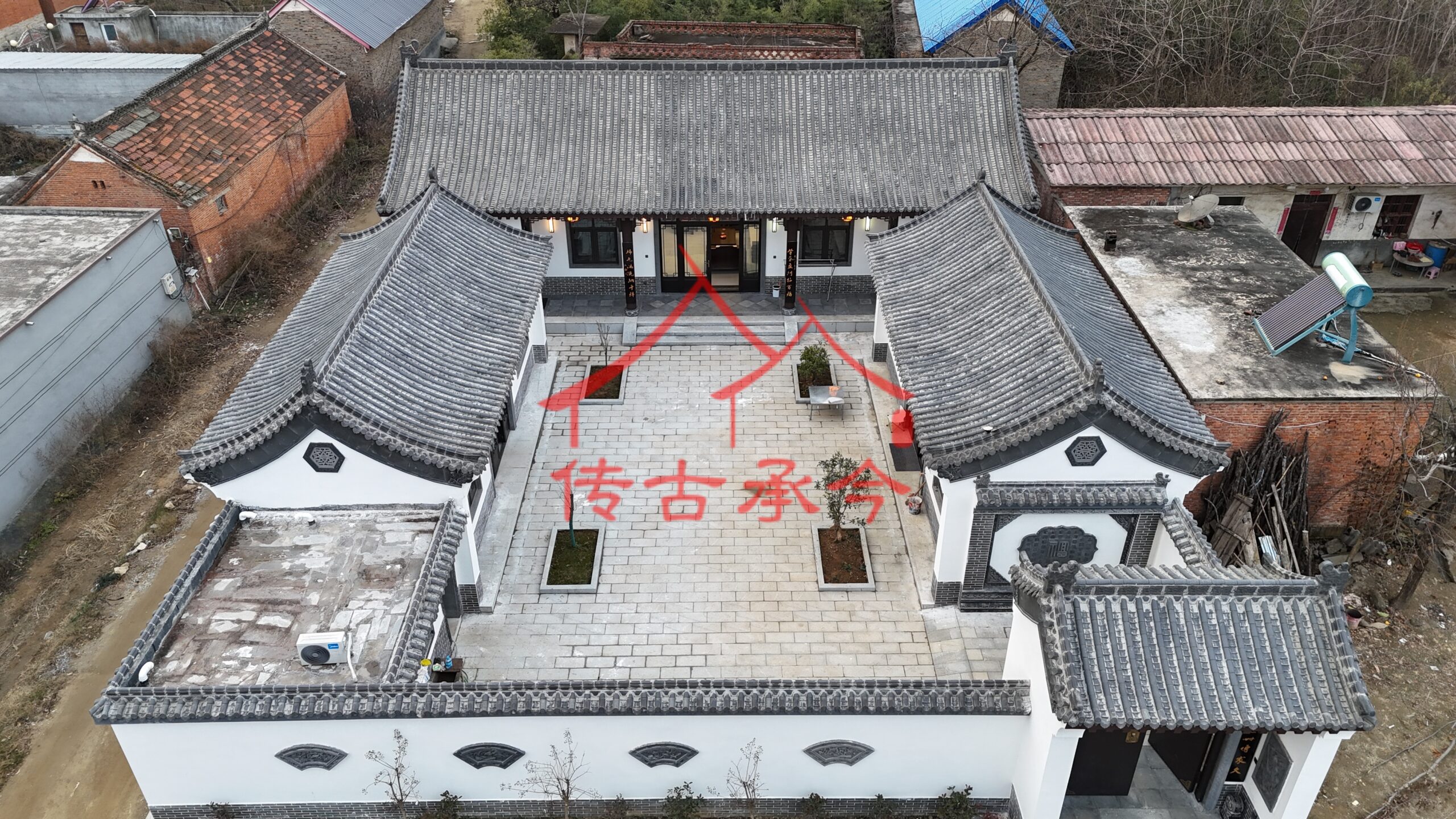 农村四合院图纸设计