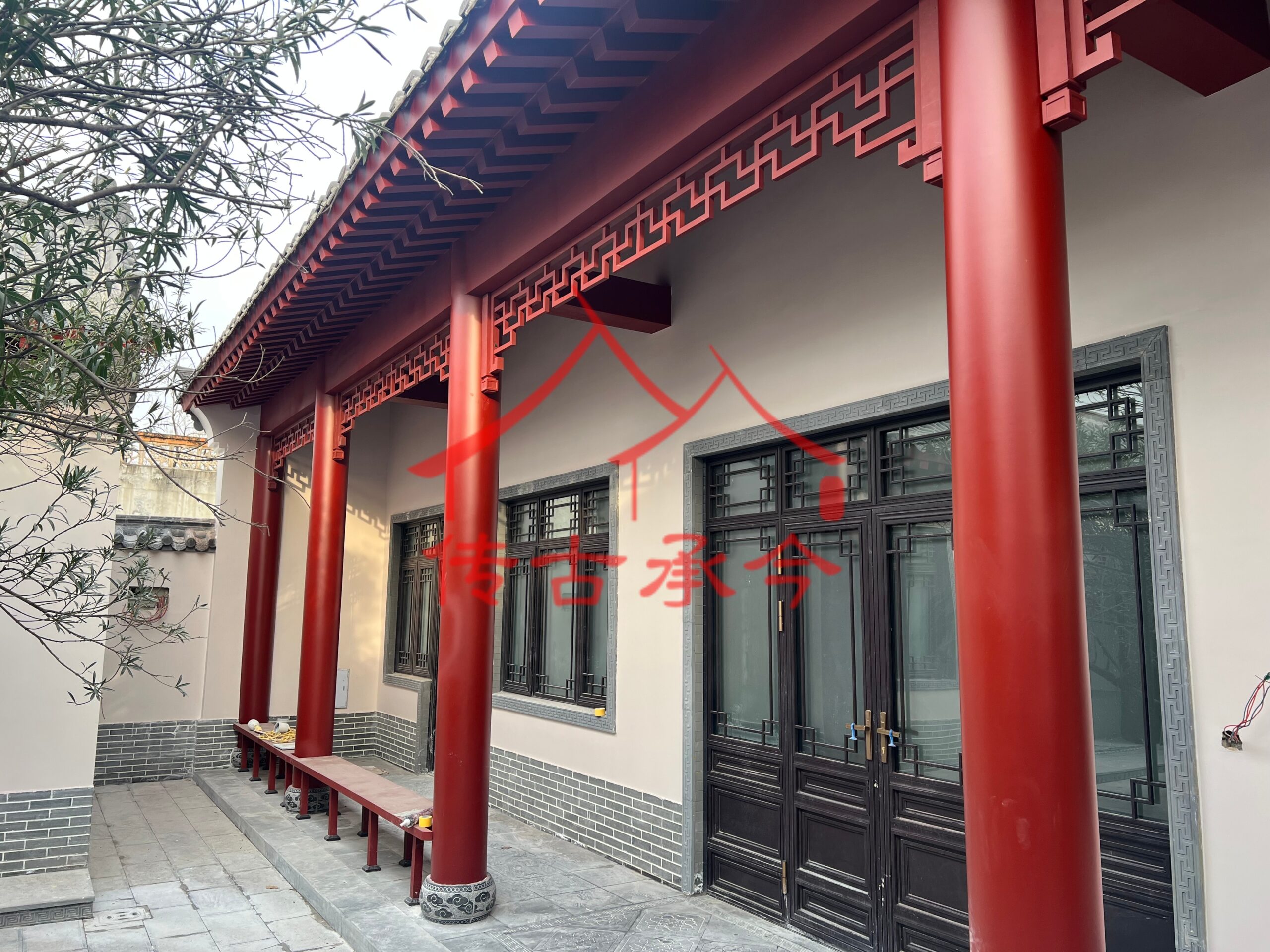 老北京四合院设计图及效果图