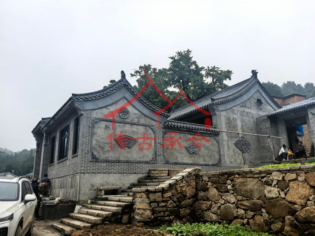 农村四合院cad图纸