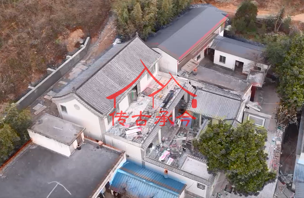 江南四合院平面图